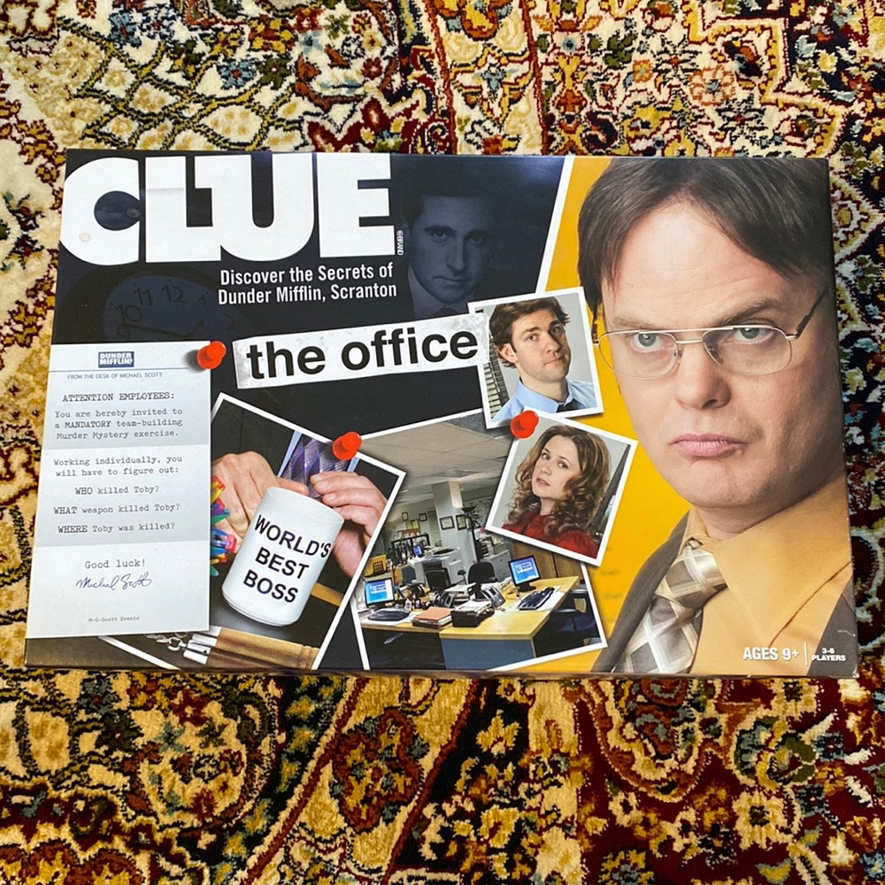 Clue: The Office edition - Complete set!